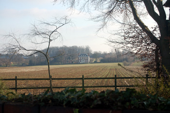 View of Beckerings Park and Segenhoe Manor January 2011